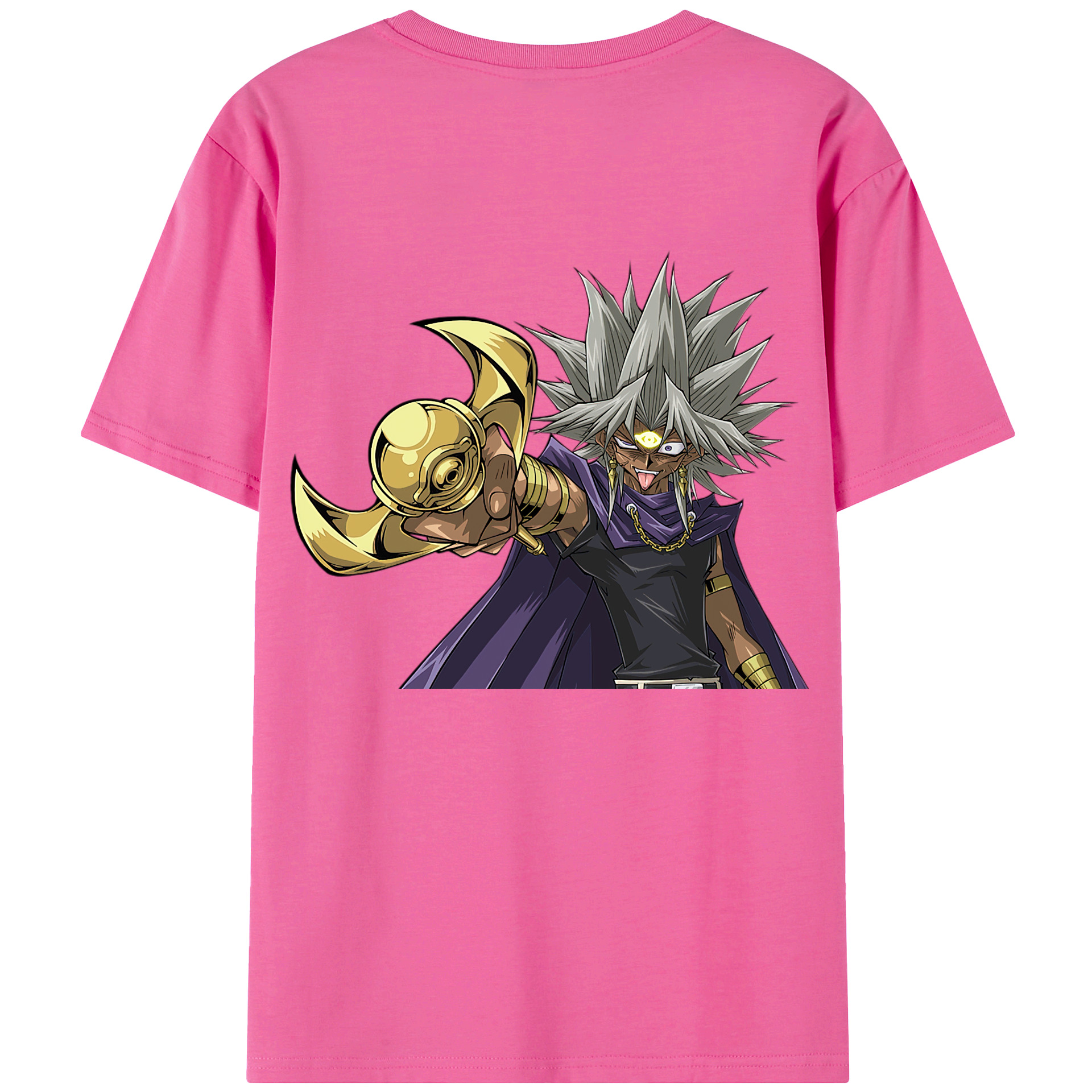 （画像用） 遊☆戯☆王 Yu-Gi-Oh! レディース半袖Tシャツ(バックプリント)